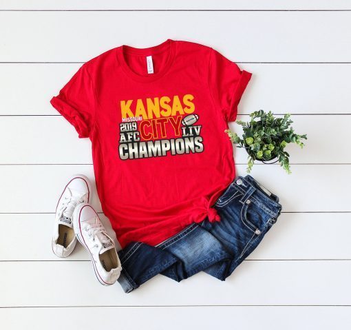 Kansas City Chiefs Super Bowl Champions T-Shirt