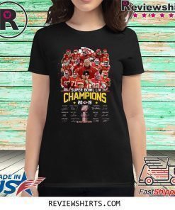 Kansas City Chiefs Super Bowl LIV Champions 2019 Shirt