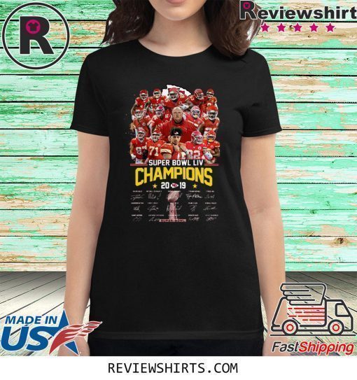 Kansas City Chiefs Super Bowl LIV Champions 2019 Shirt