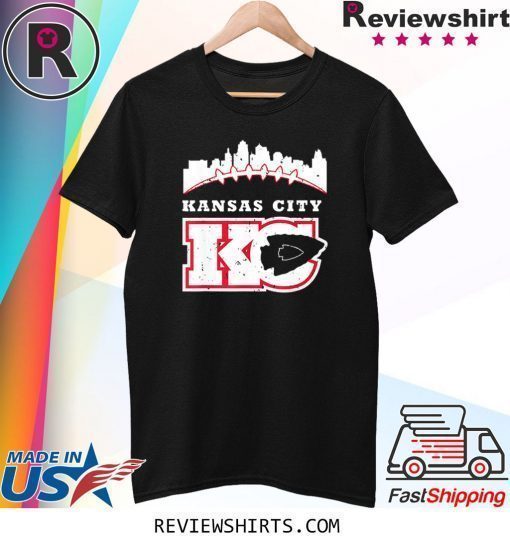 Kansas City Pigskin Skyline Football Shirt