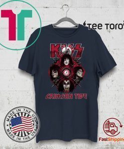 Kiss Band Crimson Tide Tee Shirt