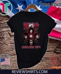 Kiss Band Crimson Tide Tee Shirt