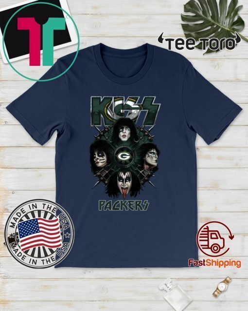 Kiss Band Packers Tee Shirts