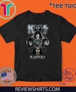 Kiss Band Raiders T Shirt