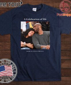 Kobe And Gigi Memorial A Celebration Of Life Kobe And Gianna Bryant 2020 T-Shirt