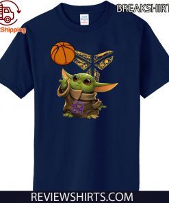 Kobe Bryant Baby Yoda Black Mamba Basketball Official T-Shirt