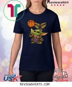 Kobe Bryant Baby Yoda Black Mamba Basketball Shirt