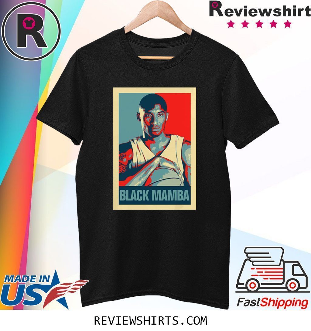 Kobe Bryant The Black Mamba Obama Hope Shirt
