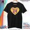 Kobe Gigi 24 Heart Shirt