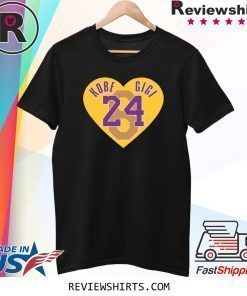 Kobe Gigi 24 Heart Shirt