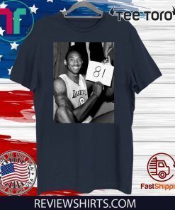 Kobe Lakers 81 T-Shirt