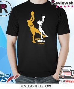 Kobe Spirit Basketball No 24 GIANNA Shoot Never Merch Forget Shirt
