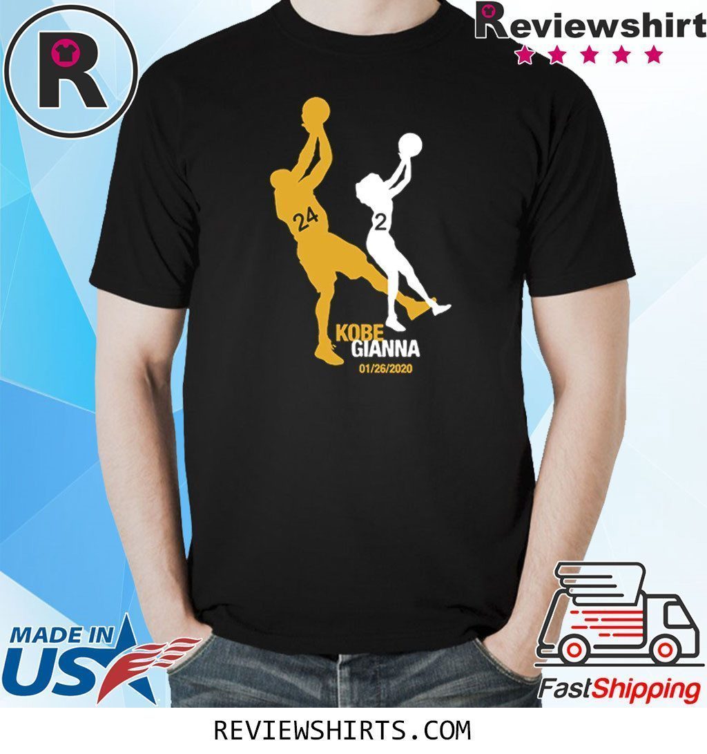 Kobe Spirit Basketball No 24 GIANNA Shoot Never Merch Forget Shirt
