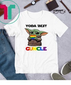LGBT Baby Yoda Best Guncle Shirt