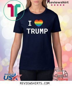 LGBT I Love Trump 2020 T-Shirt