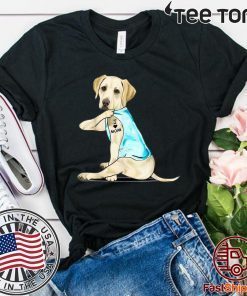 Labrador Tattoos I Love MOM Sitting Funny Gift Mother's Day 2020 T-Shirt