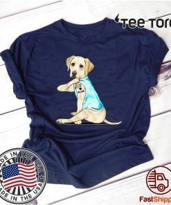 Labrador Tattoos I Love MOM Sitting Funny Gift Mother's Day 2020 T-Shirt