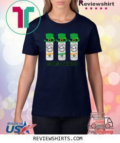 Lepreclawns Lucky Shamrock Drinking St Patricks Day Claw T-Shirt