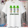 Lepreclawns Lucky Shamrock Drinking St Patrick’s Shirt