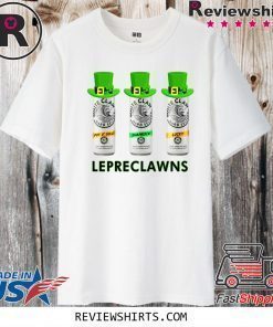 Lepreclawns Lucky Shamrock Drinking St Patrick’s Shirt