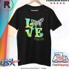 Love Nana Life Butterfly Art Mother's Day Gift T-Shirt