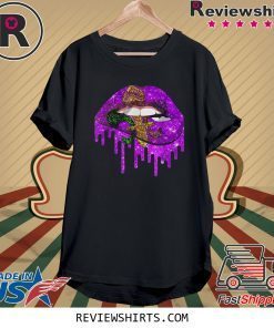 Mardi Gras Carnival Costume Purple Gold Shirt