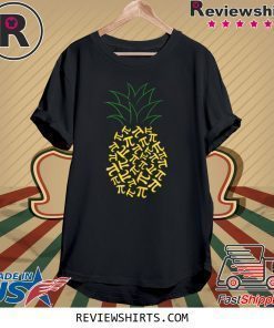 Pi Day Pineapple Math Teacher 3.14 Symbol Pie Geek Shirt