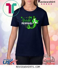 Irish Mermaid St.patrick Day Mermaid Irish T-Shirt