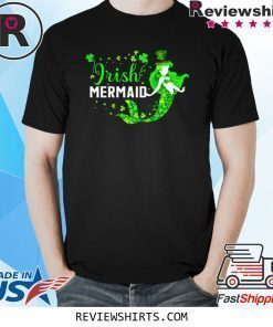 Irish Mermaid St.patrick Day Mermaid Irish T-Shirt