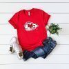 NFL Pro Line by Fanatics Branded Red Kansas City Chiefs Splatter Logo Shirt