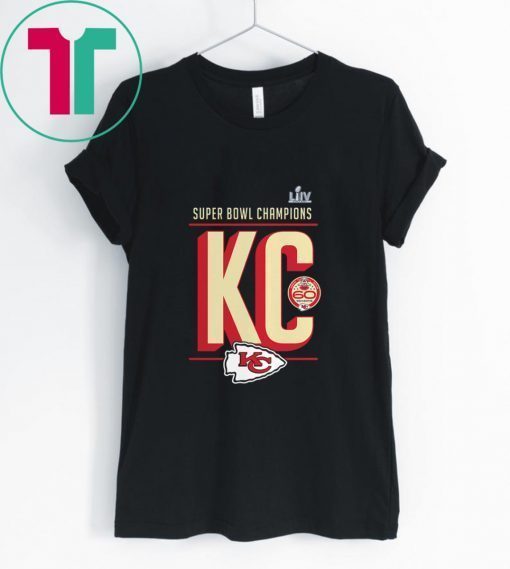 NFL Super Bowl LIV Champions Kansas City Chiefs Hometown T-Shirt