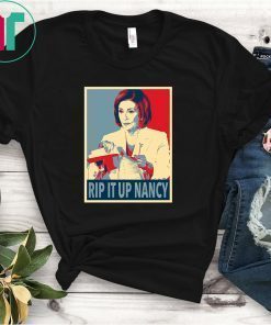 Nancy Pelosi Rip Up Trump's SOTU Shirt