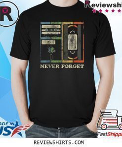 Never Forget Retro Vintage Cool 80s 90s T-Shirt