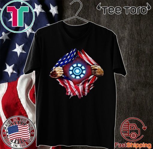 Iron Man Arc Reactor American Shirt