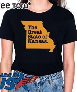 The Great State Of Kansas T-Shirt Limited Edition