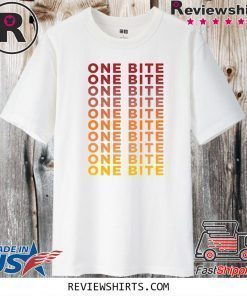 One Bite Gradient Cropped 2020 T-Shirt