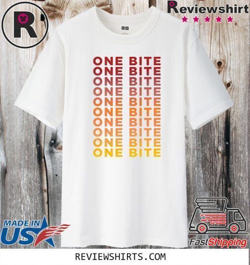 One Bite Gradient Cropped 2020 T-Shirt