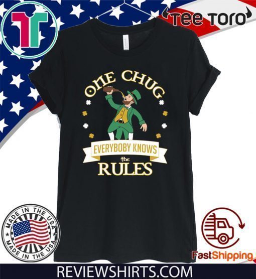 One Chug Leprechaun 2020 T-Shirt