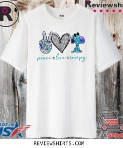 Peace Love Snoopy T-Shirt