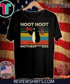 Penguin Noot noot motherfuckers Vintage T-Shirt