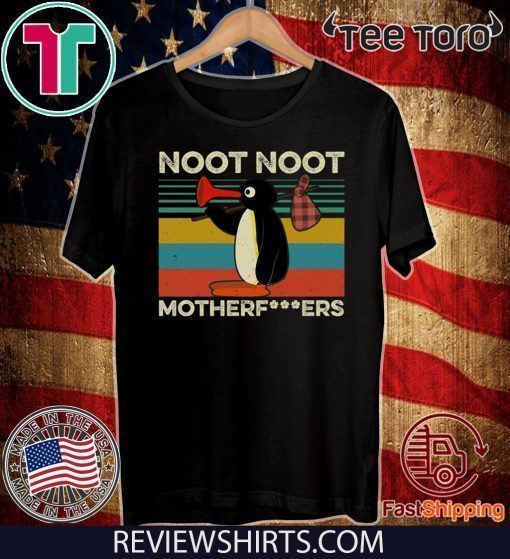 Penguin Noot noot motherfuckers Vintage T-Shirt