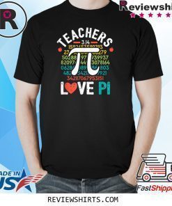 Pi Day Shirt Mathematics Teacher Nerd Geek Geometry Algebra T-Shirt