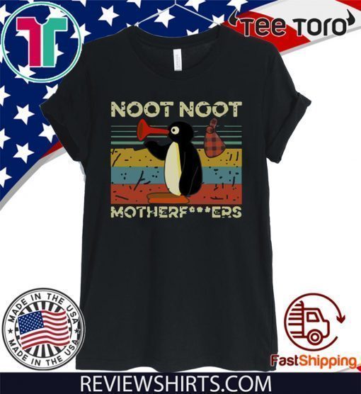 Pingu Noot Noot Motherfucker Vintage 2020 T-Shirt