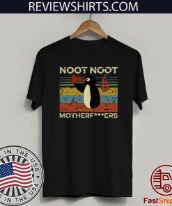 Pingu Noot Noot Motherfucker Vintage Retro 2020 T-Shirt