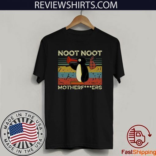 Pingu Noot Noot Motherfucker Vintage Retro 2020 T-Shirt