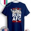 RUN AFC PATRICK MAHOMES AND TRAVIS KELCE KANSAS CITY CHIEFS SHIRT