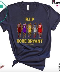 Rip Kobe Bryant Through The Period 1978 2020 Shirt