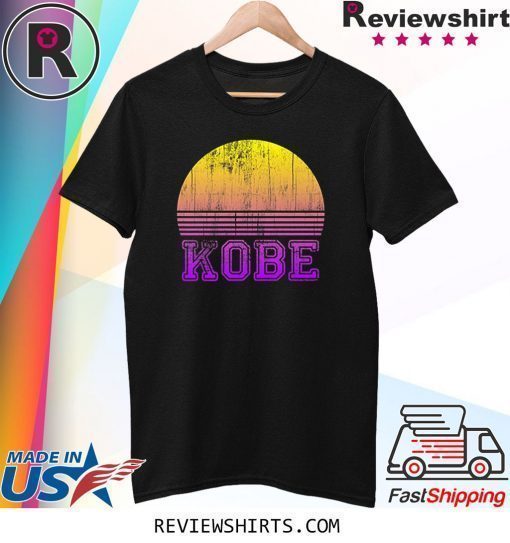 Rip Kobe Sunset Japan Vacation Vintage Retro Shirt