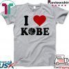 Rock Scythe - I Love Kobe Basketball Tribute T-Shirt