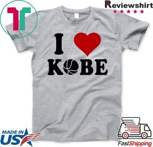 Rock Scythe - I Love Kobe Basketball Tribute T-Shirt